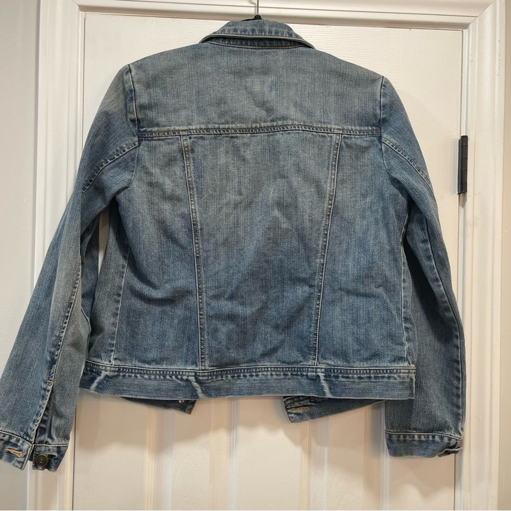GAP Blue Classic Denim Jacket - Picture 2 of 4